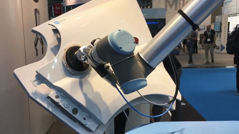 汽车工业_车门抛光_Onrobot