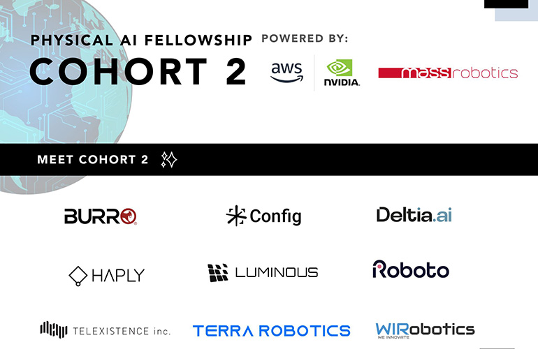 MassRobotics、NVIDIA 和 AWS 宣布第二届物理 AI 奖学金项目
