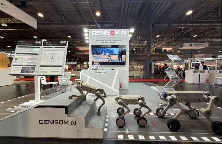 GENISOM AI 在 ICRA 2026 上首次推出可部署机器人平台