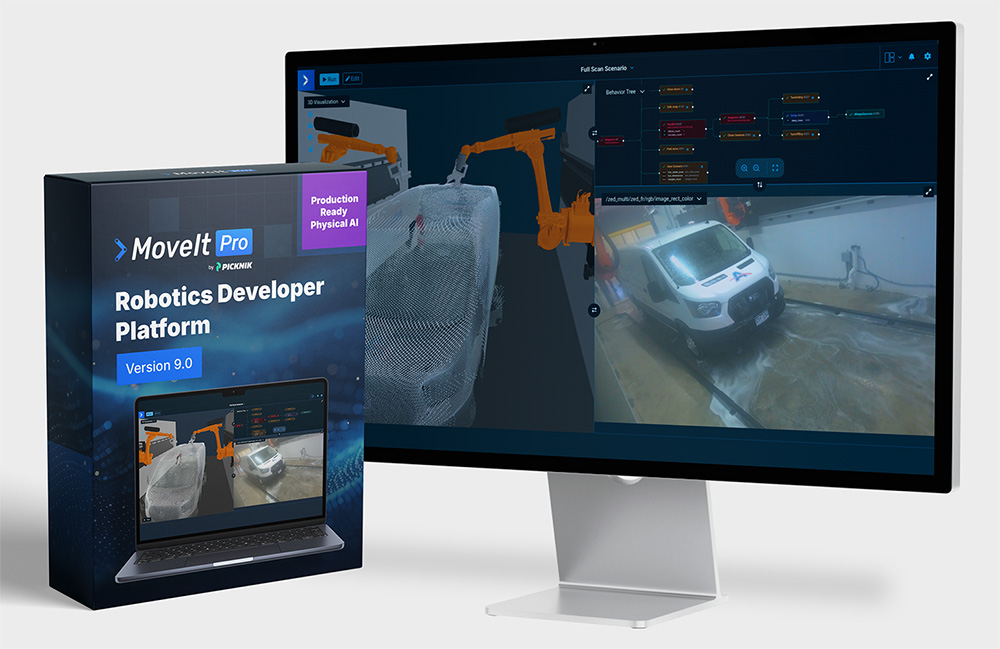 PickNik Robotics 为 MoveIt Pro 9.0 提供增强的感知到运动、远程操作功能