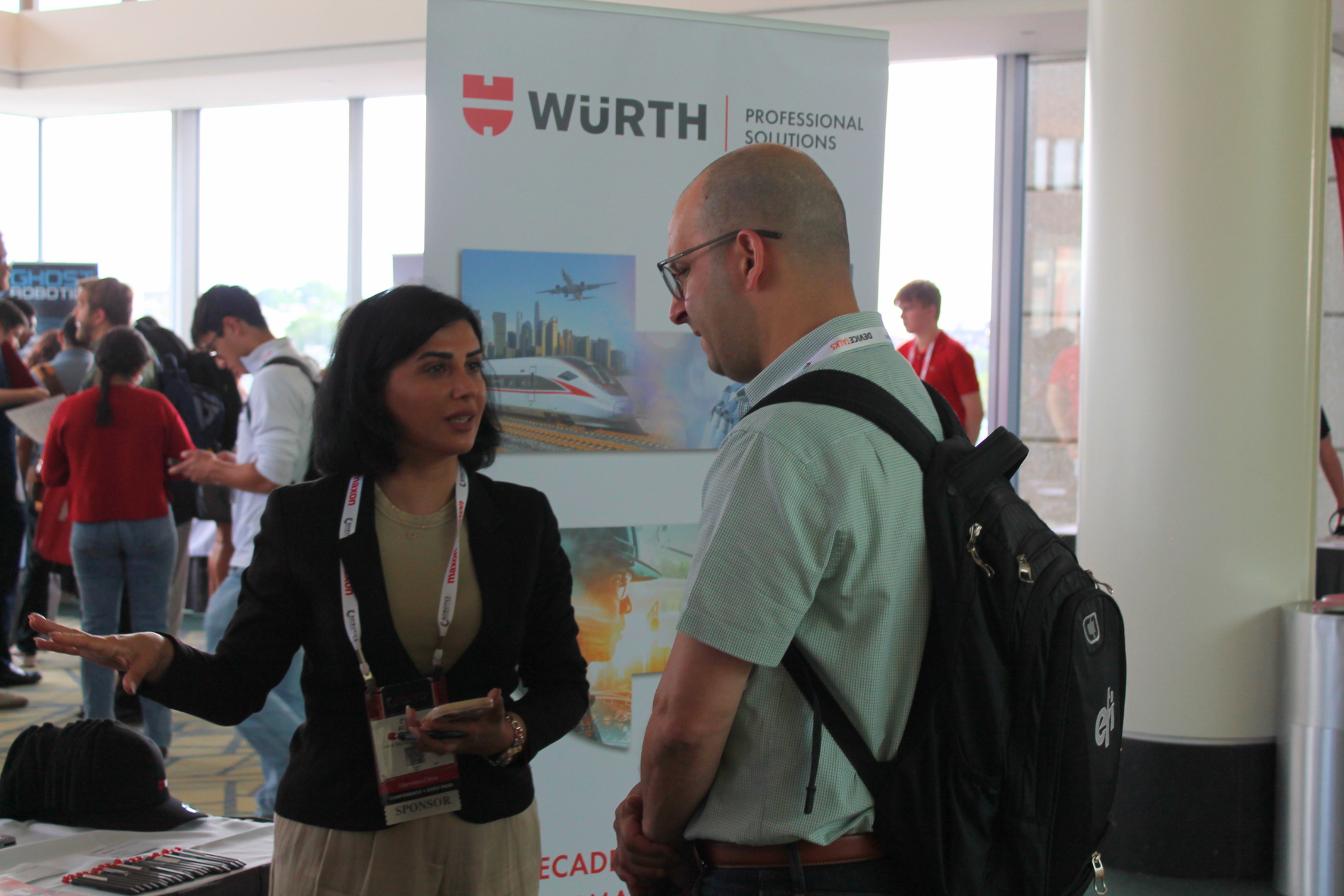 Wurth Professio<i></i>nal Solutions 赞助了技术职业公平。” width=