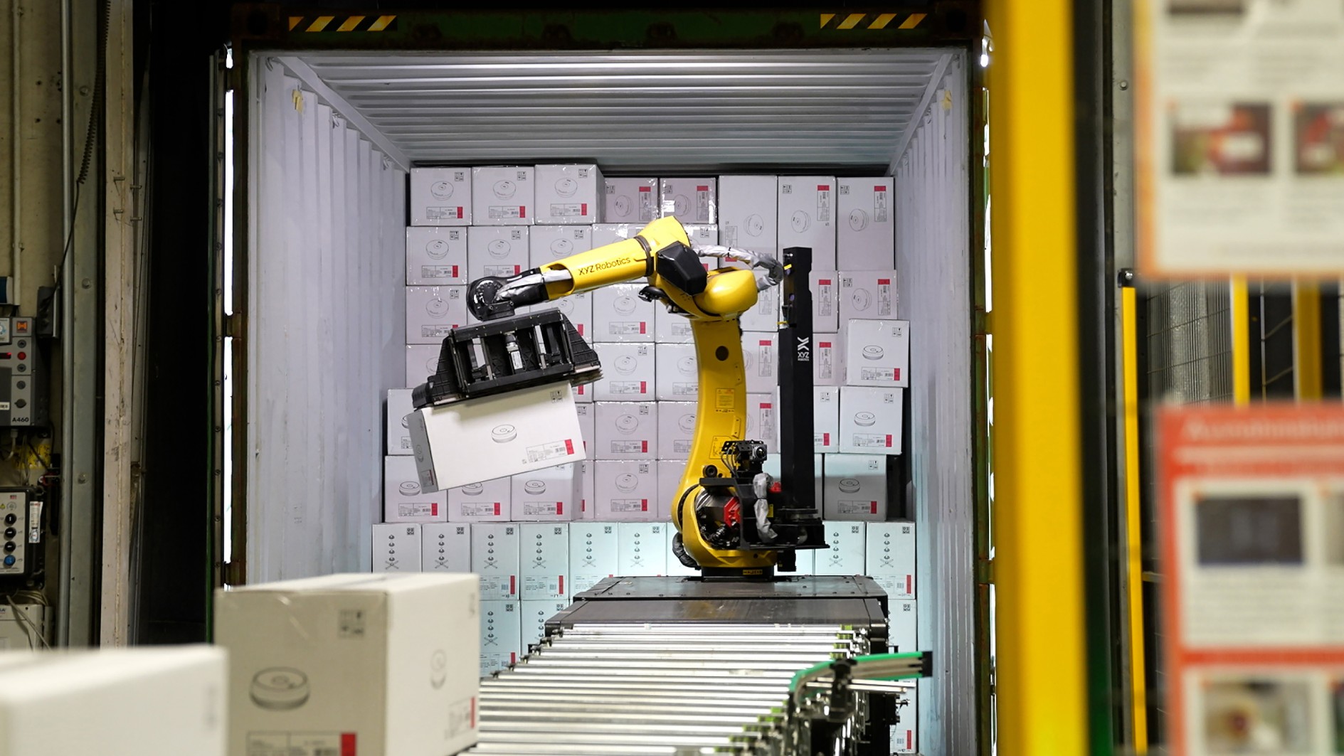XYZ Robotics 在 BAUHAUS 仓库实现货物接收自动化